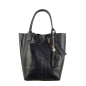 Preview: LADY'S SHOULDER BAG SHOPPER LEATHER IN SNAKE EMBOSSED CC2021